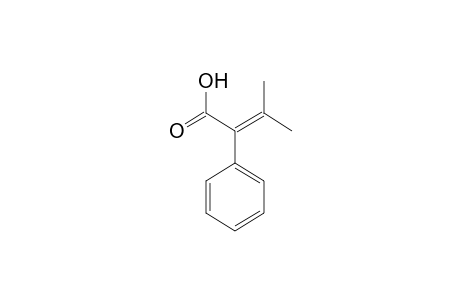 3-methyl-2-phenylcrotonic acid