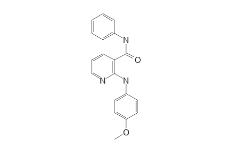 3-Pyridinecarboxamide, 2-[(4-methoxyphenyl)amino]-N-phenyl-