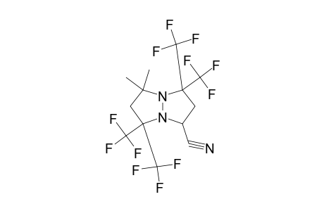 6,6-DIMETHYL-4,4,8,8-TETRAKIS-(TRIFLUOROMETHYL)-1,5-DIAZABICYCLO-[3.3.0]-OCTANE-2-CARBONITRILE