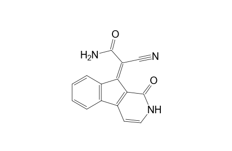 Acetamide, 2-cyano-2-(1,2-dihydro-1-oxo-9H-indeno[2,1-c]pyridin-9-ylidene)-