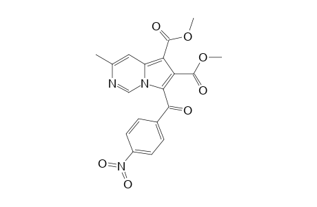 3-Methyl-7-(4-nitrobenzoyl)pyrrolo[1,2-c]pyrimidine-5,6-dicarboxylic acid dimethyl ester