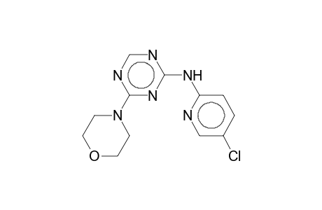 2-morpholino-4-(3-chloropyridin-6-ylamino)-1,3,5-triazine