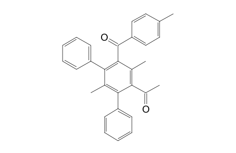 3-acetyl-4,6-diphenyl-2,4',5-trimethylbenzophenone
