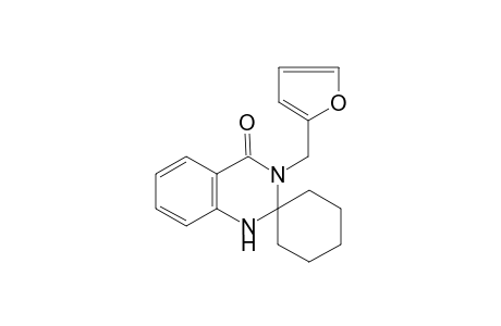 Quinazolin-4(1H)-one, 2,3-dihydro-3-(2-furfuryl)-2-spirocyclohexane-