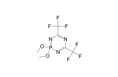 1,3,5,2-Triazaphosphorine, 2,2-dihydro-2,2-dimethoxy-4,6-bis(trifluoromethyl)-