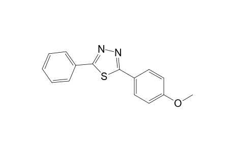 1,3,4-Thiadiazole, 2-(4-methoxyphenyl)-5-phenyl-