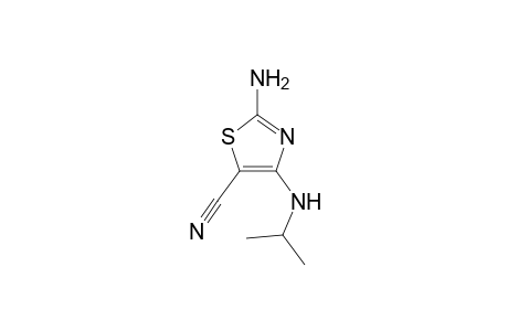 5-Thiazolecarbonitrile, 2-amino-4-[(1-methylethyl)amino]-