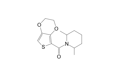 (2,3-Dihydrothieno[3,4-b][1,4]dioxin-5-yl)(2,6-dimethylpiperidin-1-yl)methanone