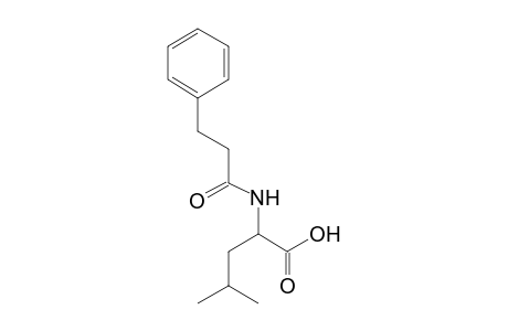 L-N-(Hydrocinnamoyl)leucine