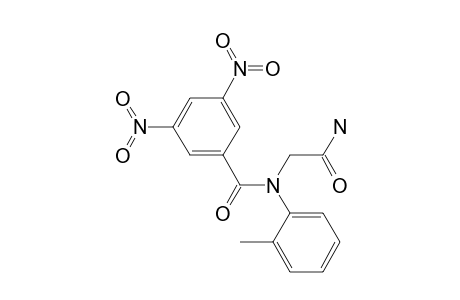 Benzamide, 3,5-dinitro-N-carbamoylmethyl-N-(2-tolyl)-