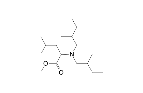 L-Leucine, N,N-di(2-methylbutyl)-, methyl ester