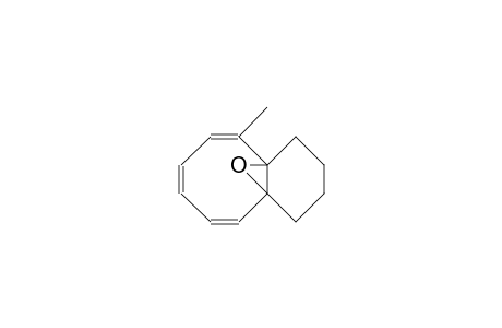 2-Methyl-1,8-epoxy-bicyclo(6.4.0)dodeca-2,4,6-triene