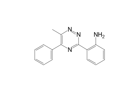 3-(o-aminophenyl)-6-methyl-5-phenyl-as-triazine