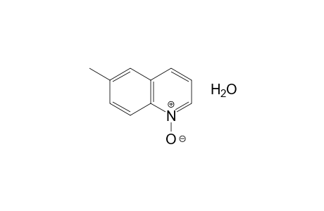 6-methylquinoline, 1-oxide, hydrate
