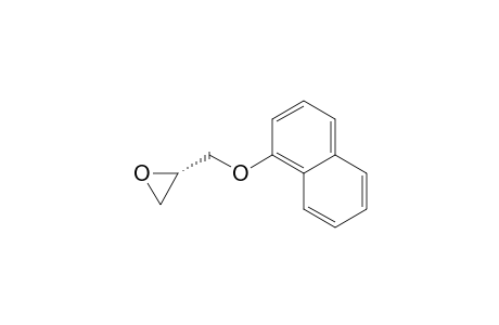 (2S)-2-(1-naphthalenyloxymethyl)oxirane