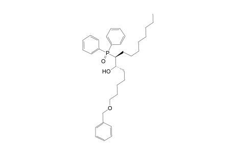 threo-1-Benzyloxy-7-diphenylphosphinoylpentadecan-6-ol