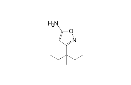 5-AMINO-3-(1-ETHYL-1-METHYLPROPYL)ISOXAZOLE