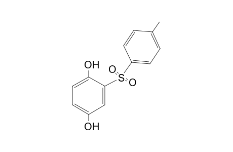 2-(4-Methylphenyl)sulfonylbenzene-1,4-diol
