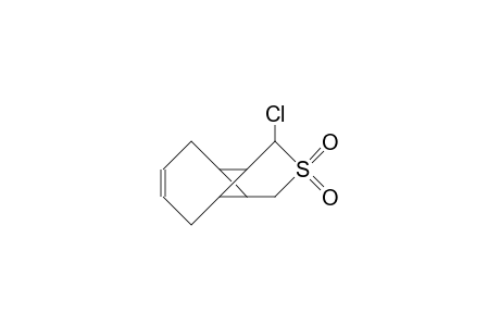 9-Chloro-10-thia-tricyclo(5.4.0.0/2,8/)undec-4-ene 10,10-dioxide