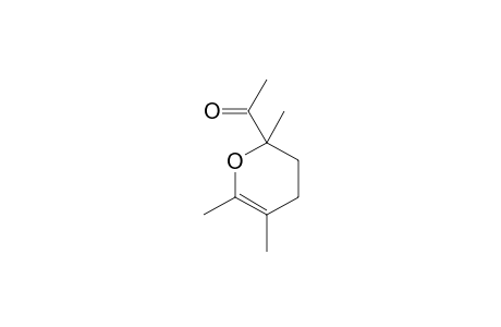 2-Acetyl-2,5,6-trimethyl-3,4-dihydro-2H-pyran