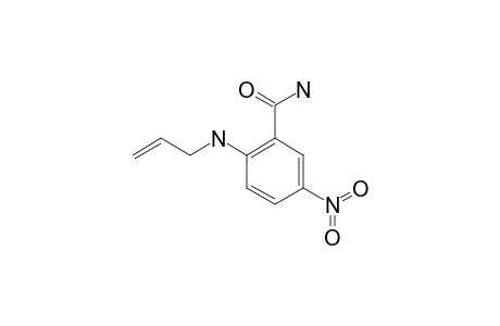 5-Nitro-2-(prop-2'-enylamino)-benzamide