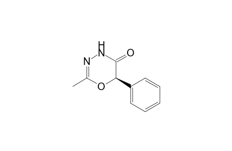 2-Methyl-6(R)-phenyl-1,3,4-oxadiazin-5(6H)-one