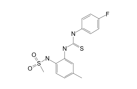 4'-fluoro-5-methyl-2-(methylsulfonamido)thiocarbanilide