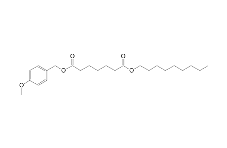 Pimelic acid, 4-methoxybenzyl nonyl ester