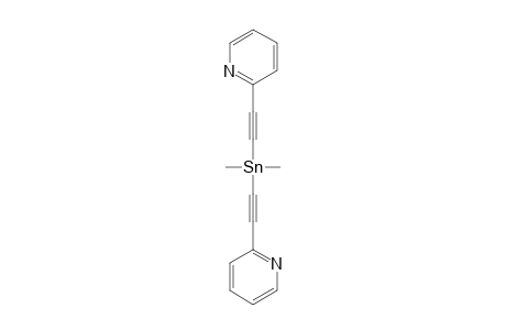 Dimethyl-bis(pyridylethynyl) stannane