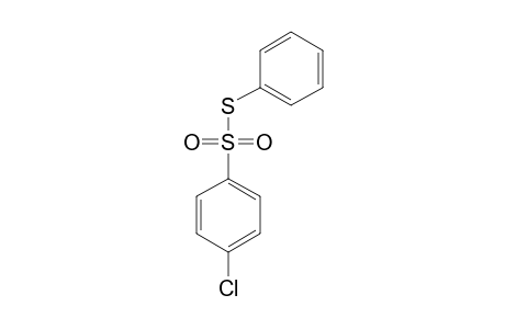 p-chlorothiobenzenesulfonic acid, S-phenyl ester