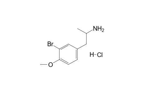 3-BROMO-4-METHOXY-alpha-METHYLPHENETHYLAMINE, HYDROCHLORIDE