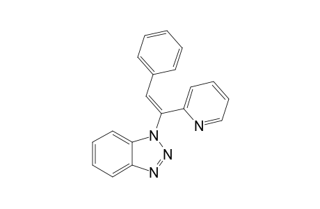 (E)-1-(BENZOTRIAZOL-1-YL)-1-(PYRID-2-YL)-2-PHENYLETHENE