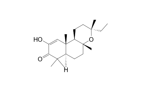 8,13-epoxy-2-hydroxylabd-1-en-3-one