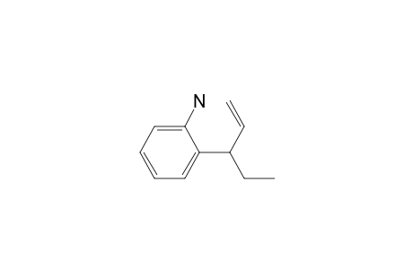 Benzenamine, 2-(1-ethyl-2-propenyl)-