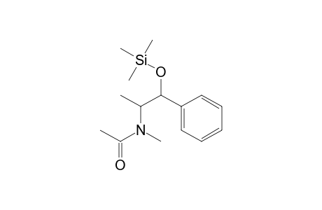 N-acetyl-O-trimethylsilyl ephedrine