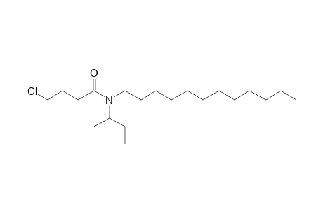 Butyramide, 4-chloro-N-(2-butyl)-N-dodecyl-