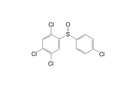 p-CHLOROPHENYL 2,4,5-TRICHLOROPHENYL SULFOXIDE