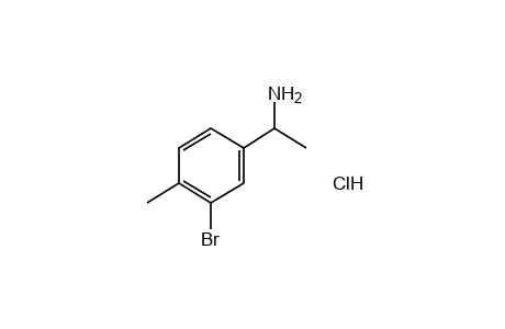 3-bromo-α,4-dimethylbenzylamine, hydrochloride
