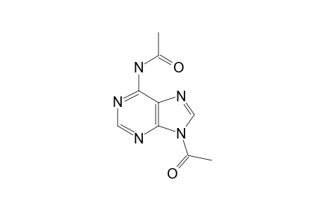 Adenine, N,N'-diacetyl-