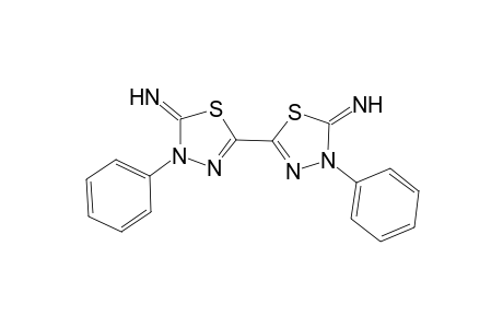 2,2'-Bis(4-phenyl-4,5-dihydro-5-imino-1,3,4-thiadiazole)