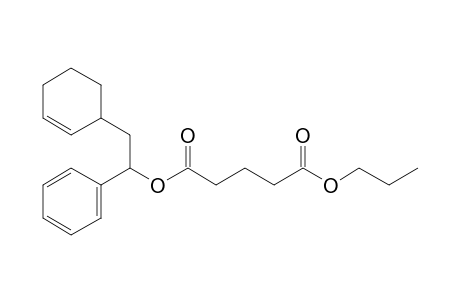 Glutaric acid, 1-phenyl-2-(3-cyclohexenyl)ethyl propyl ester