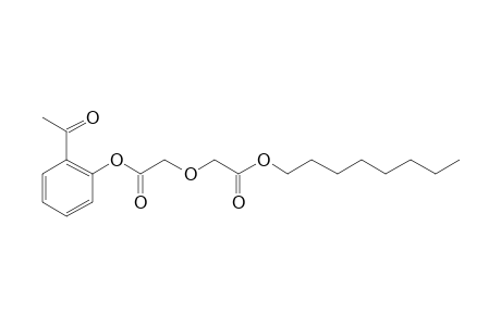 Diglycolic acid, 2-acetylphenyl octyl ester