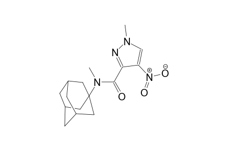 N-(1-adamantyl)-N,1-dimethyl-4-nitro-1H-pyrazole-3-carboxamide