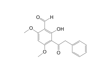 4,6-Dimethoxy-3-(phenylacetyl)salicylaldehyde