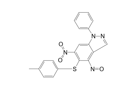 4-Methylphenyl 6-nitro-4-nitroso-1-phenyl-1H-indazol-5-yl sulfide