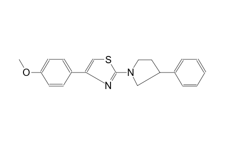 thiazole, 4-(4-methoxyphenyl)-2-(3-phenyl-1-pyrrolidinyl)-