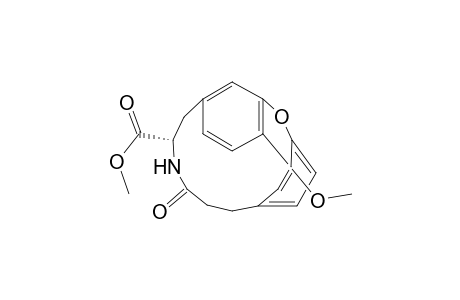 Methyl (9S)-4-methoxy-11-oxo-2-oxa-10-azatricyclo[12.2.2.1(3,7)nonadeca-3,5,7(19),14,16,17-hexaene-9-carboxylate