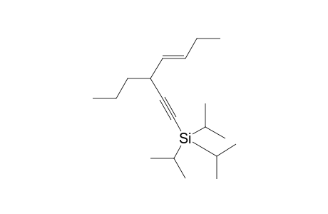 triisopropyl-[(E)-3-propylhept-4-en-1-ynyl]silane