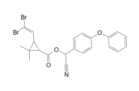 Cyano(4-phenoxyphenyl)methyl 3-(2,2-dibromovinyl)-2,2-dimethylcyclopropanecarboxylate