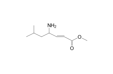 Methyl (2E)-4-amino-6-methyl-2-heptenoate